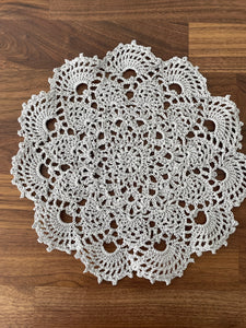 Handmade Crochet Doily | Vintage Crochet | Lace Cotton Doily